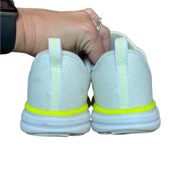 APL Athletic Propulsion Labs Techloom Pro Sneakers White Metallic Pearl Size 8.5 - Picture 9 of 11